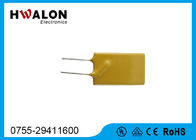 Tipo radial amarelo Resettable térmico da ligação do termistor 0.1-30A do fusível de PPTC para telefones