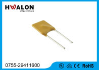 Cor amarela dos fusíveis Resettable feitos sob encomenda dos resistores do termistor do altifalante PPTC