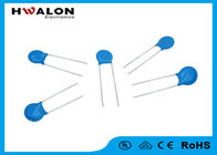 varistor de óxido metálico azul do diâmetro de 10mm, dispositivo eletrónico dos movimentos com ligações para o protetor da sobretensão