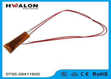 Grau cerâmico 3.6V do calefator 105 do PTC do papel amarelo da isolação - 220V com ligação