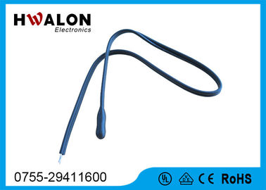 Cor rápida do preto do termistor do sensor de temperatura da resposta NTC para o condicionador de ar