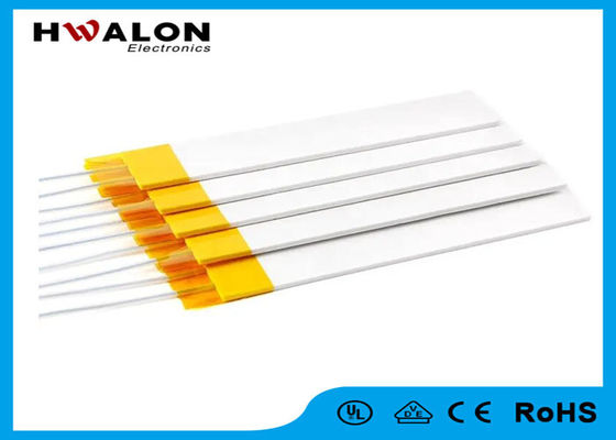 Aquecedor cerâmico Mch Placa quadrada para alisadores de cabelo 24v Placa Branca Aquecedor cerâmico elétrico para máquina médica MCH Resistente isolado