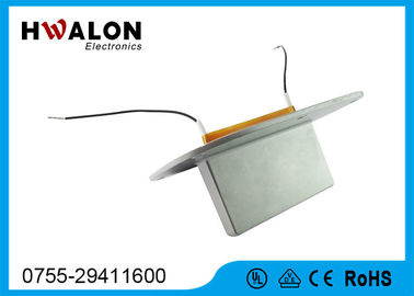 Corrente do Inrush da forma cerâmica de alumínio do quadrado do elemento 220V 800W do calefator de ar do PTC do caso baixa