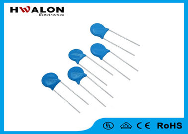 Da escala larga reta da tensão de funcionamento do varistor de óxido metálico da ligação da série 10D 471k do diâmetro 10mm cor azul