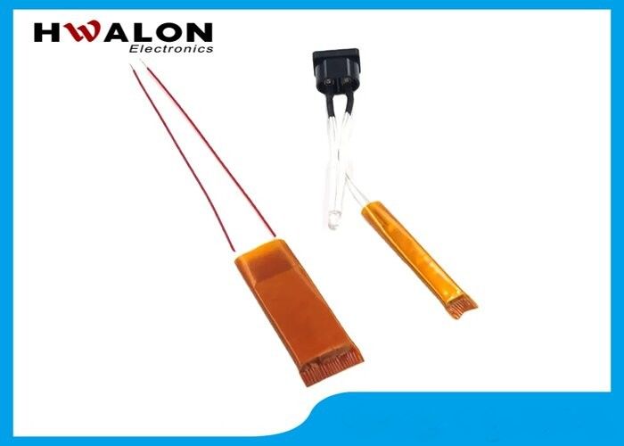 Aquecedor cerâmico PTC de 35x6mm para secador de cabelo 100-280C Temperatura constante Aquecedor termostático de alta eficiência personalizado 12V/24V/110V/220V