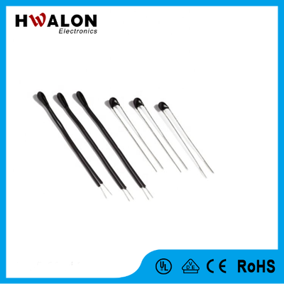 Sensor de temperatura de alta precisão MF52 NTC Thermistor Resina Encapsulado Tipo de Perla, Resposta Rápida Miniatura Coeficiente de Temperatura Negativa Thermistor com Ampla Faixa de Resistência
